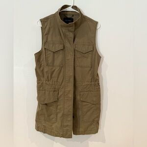 Banana Republic Olive Utility Vest